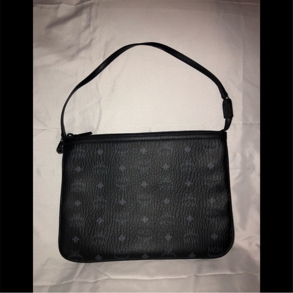 MCM Handbags - MCM monogram black shoulder pouch bag Nwot